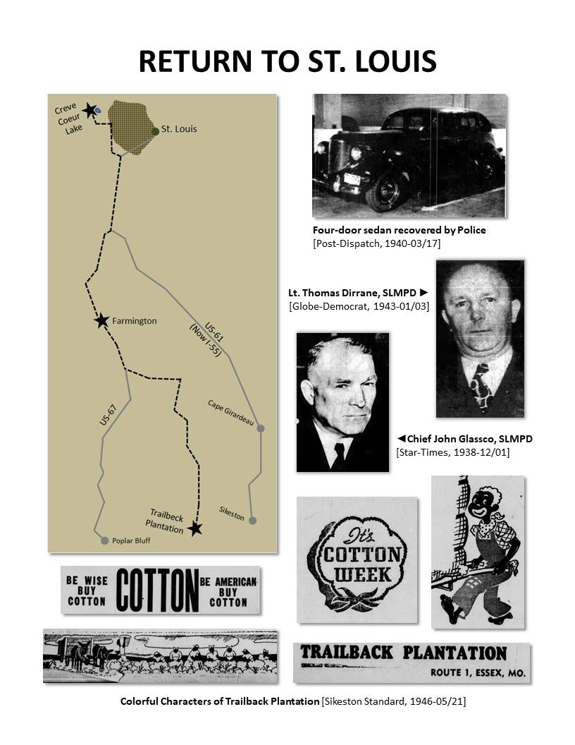 Photo Insert, Return to St. Louis