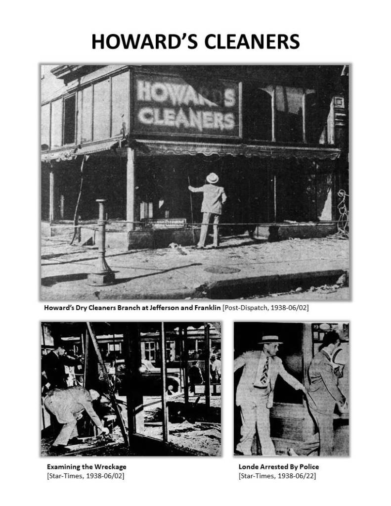 Photo insert, Howard's Cleaners
