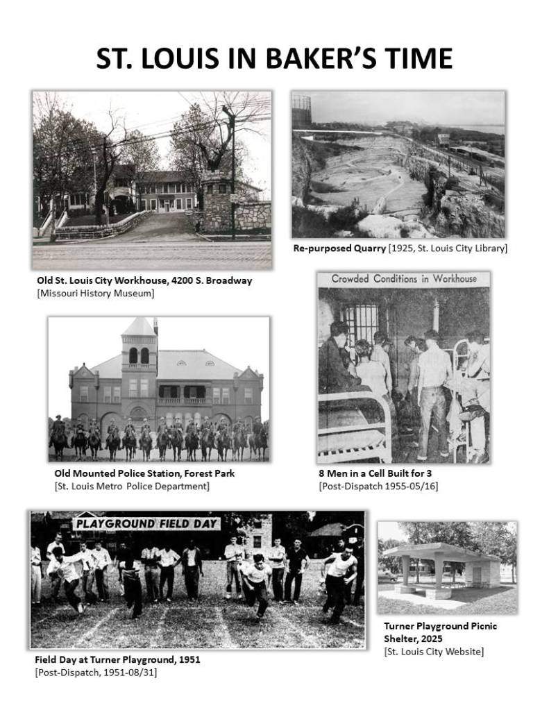 Photo insert, St. Louis in Baker's time