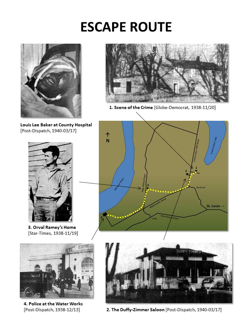 Photo insert, escape route